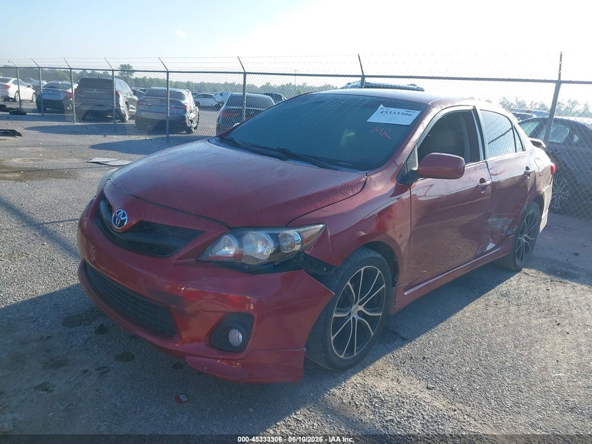 2012 Toyota Corolla VIN 5YFBU4EE3CP058249 IAAI salvage auction — SIDE, Salvage (Mississippi), sold $1,500 on 2026-07-16 (photo 2)