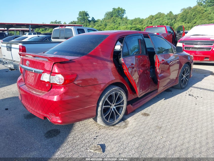 2012 Toyota Corolla VIN 5YFBU4EE3CP058249 IAAI salvage auction — SIDE, Salvage (Mississippi), sold $1,500 on 2026-07-16 (photo 4)