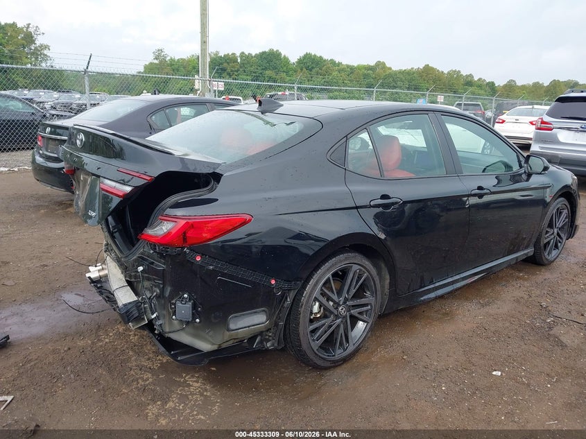 2025 Toyota Camry VIN 4T1DAACKXSU142381 IAAI salvage auction — REAR END, Salvage (Virginia), sold $16,900 on 2026-07-05 (photo 4)