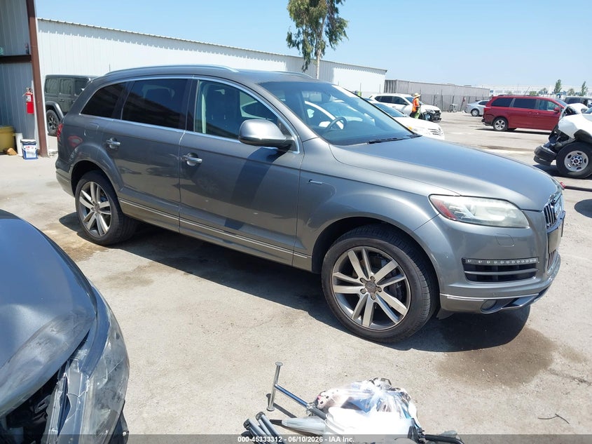 2014 Audi Q7 VIN WA1LGAFE6ED020569 IAAI salvage auction — FRONT END, Salvage (California), sold $2,250 on 2026-07-29 (photo 1)
