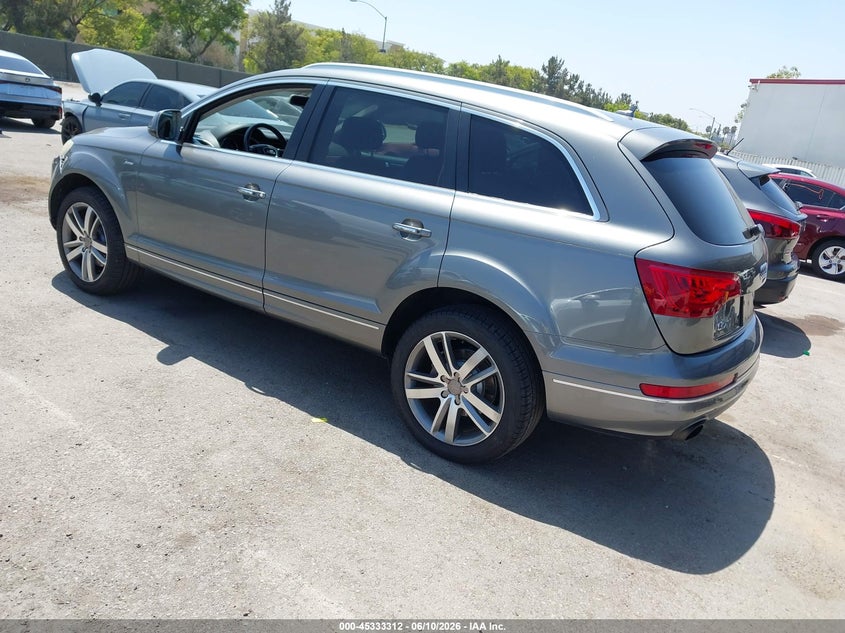 2014 Audi Q7 VIN WA1LGAFE6ED020569 IAAI salvage auction — FRONT END, Salvage (California), sold $2,250 on 2026-07-29 (photo 3)