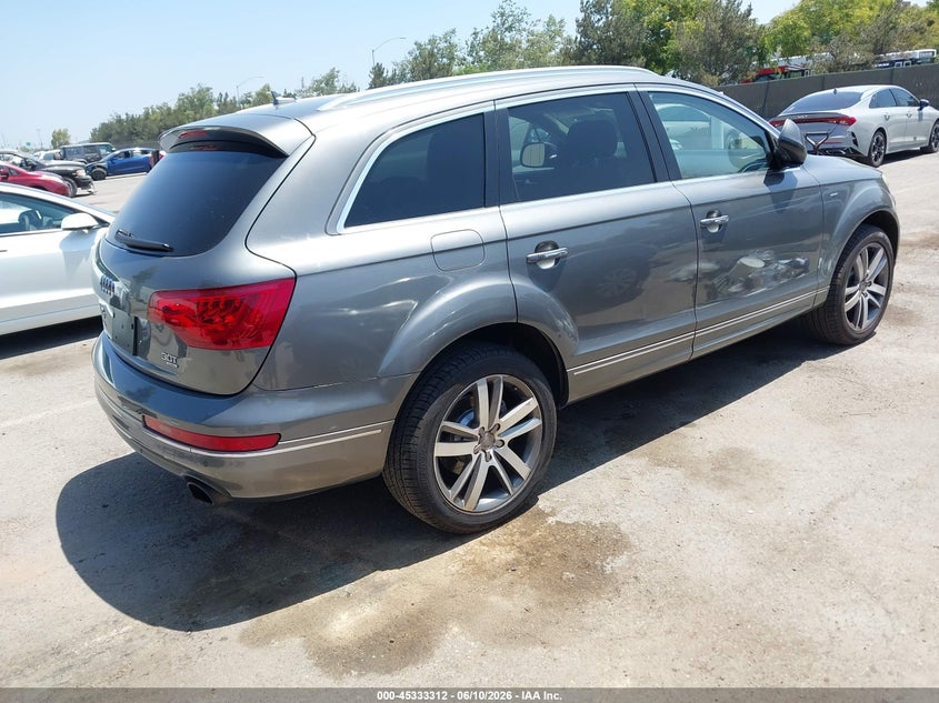 2014 Audi Q7 VIN WA1LGAFE6ED020569 IAAI salvage auction — FRONT END, Salvage (California), sold $2,250 on 2026-07-29 (photo 4)