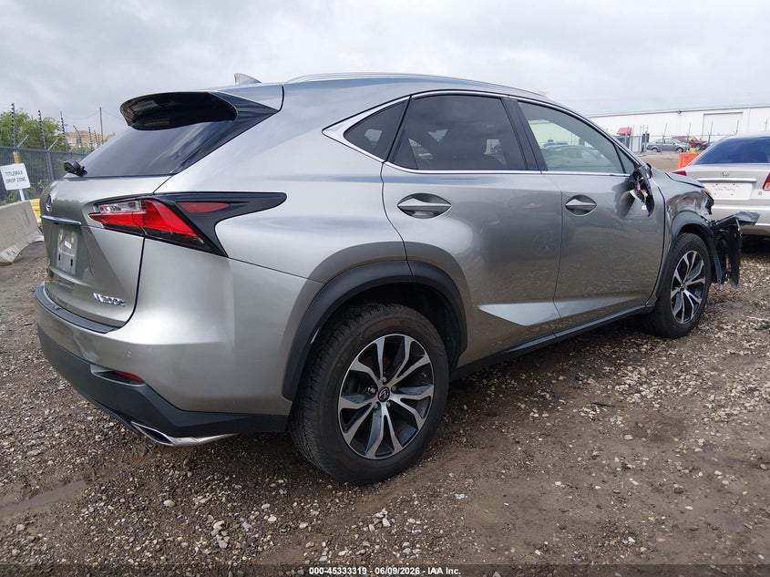 2015 Lexus Nx VIN JTJBARBZ3F2028701 IAAI salvage auction — RIGHT FRONT, Salvage (Illinois), sold $7,400 on 2026-07-29 (photo 4)