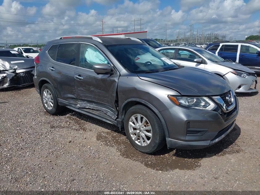 2017 Nissan Rogue VIN KNMAT2MT1HP526488 IAAI salvage auction — RIGHT SIDE, Salvage Title, sold $3,275 on 2026-07-15 (photo 1)
