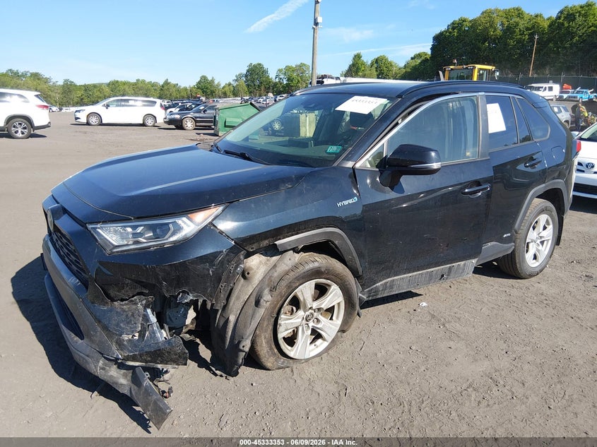 2020 Toyota Rav 4 VIN JTMRWRFV0LD069507 IAAI salvage auction — LEFT FRONT, Salvage Title, sold $9,600 on 2026-07-14 (photo 2)