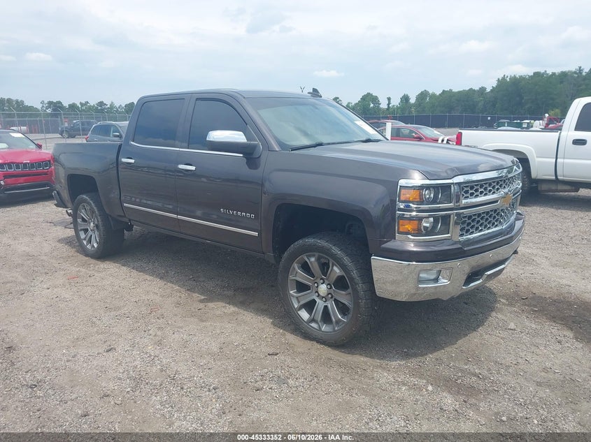 2015 Chevrolet Silverado VIN 3GCUKSEJ8FG440772 IAAI salvage auction — REAR END, Clear (South Carolina), sold $3,900 on 2026-07-18 (photo 1)