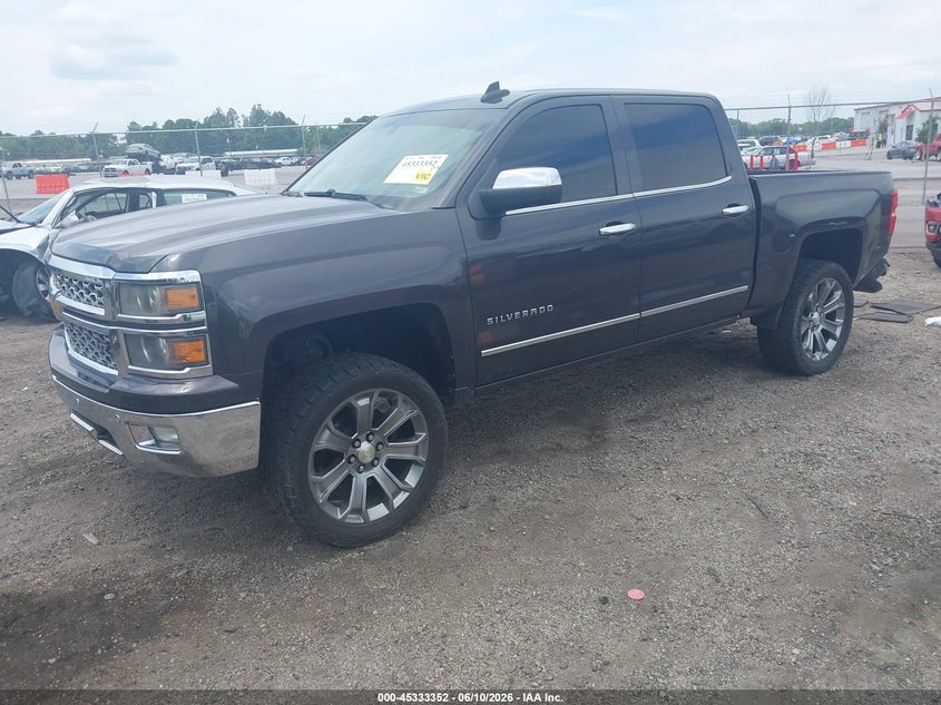2015 Chevrolet Silverado VIN 3GCUKSEJ8FG440772 IAAI salvage auction — REAR END, Clear (South Carolina), sold $3,900 on 2026-07-18 (photo 2)