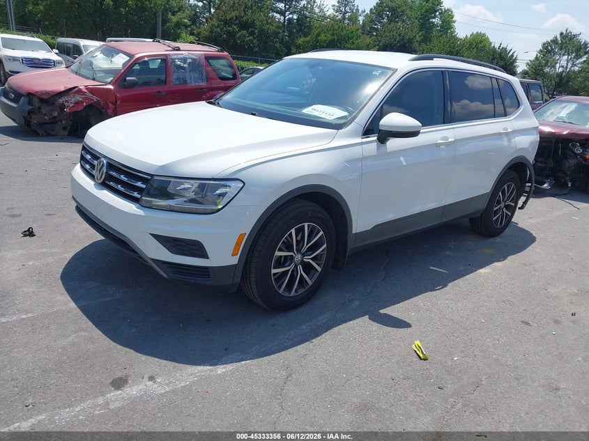 2019 Volkswagen Tiguan VIN 3VV3B7AXXKM199152 IAAI salvage auction — REAR END, Salvage Title, sold $4,700 on 2026-09-03 (photo 2)