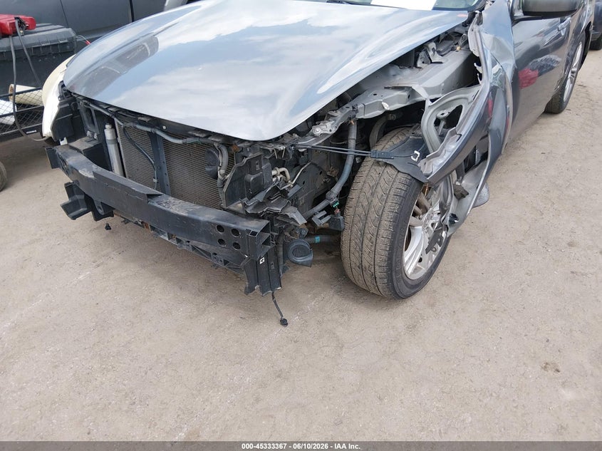2011 Infiniti G VIN JN1DV6ARXBM652786 IAAI salvage auction — FRONT END, Salvage (Ohio), sold $575 on 2026-07-12 (photo 6)