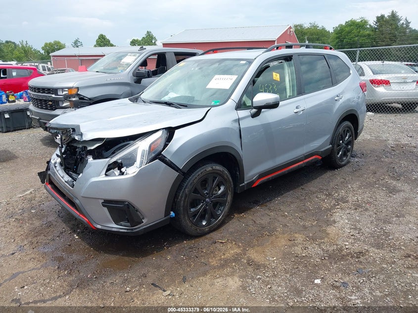 2023 Subaru Forester VIN JF2SKAJC9PH515321 IAAI salvage auction — FRONT END, Salvage Title, sold $5,700 on 2026-07-28 (photo 2)