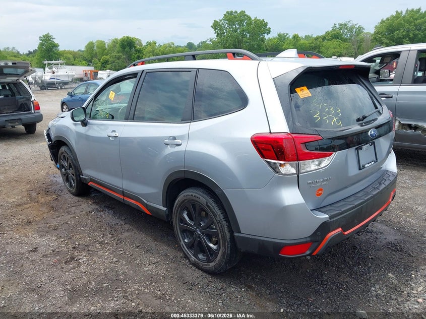 2023 Subaru Forester VIN JF2SKAJC9PH515321 IAAI salvage auction — FRONT END, Salvage Title, sold $5,700 on 2026-07-28 (photo 3)