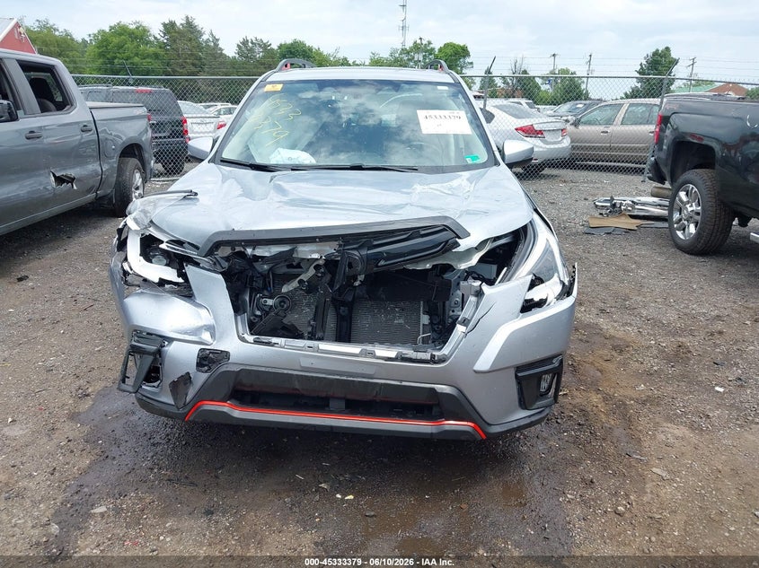 2023 Subaru Forester VIN JF2SKAJC9PH515321 IAAI salvage auction — FRONT END, Salvage Title, sold $5,700 on 2026-07-28 (photo 6)