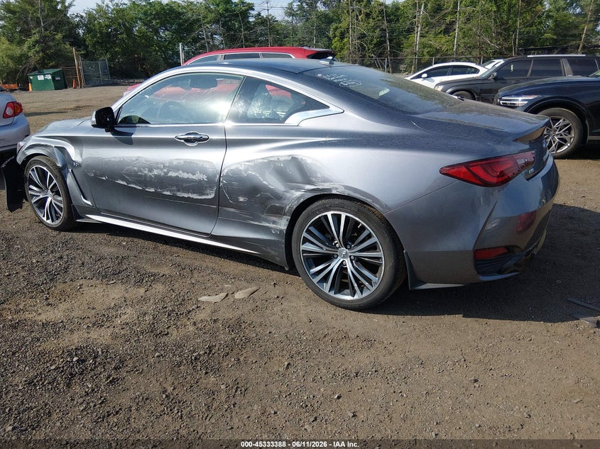 2019 Infiniti Q60 VIN JN1EV7EL7KM291484 IAAI salvage auction — LEFT SIDE, Salvage (New Jersey), sold $7,825 on 2026-08-17 (photo 6)