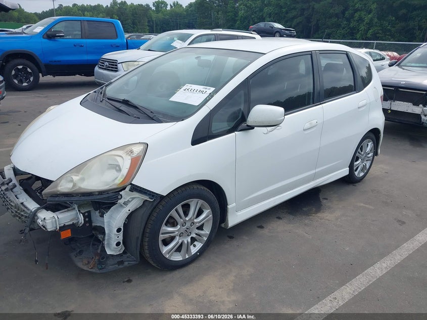 2011 Honda Fit VIN JHMGE8H52BC000984 IAAI salvage auction — FRONT END, Salvage (North Carolina), sold $1,000 on 2026-07-09 (photo 2)