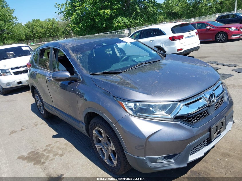 2019 Honda Cr-v VIN 7FARW2H56KE050752 IAAI salvage auction — ROOF, Salvage Title, sold $7,500 on 2026-07-30 (photo 1)