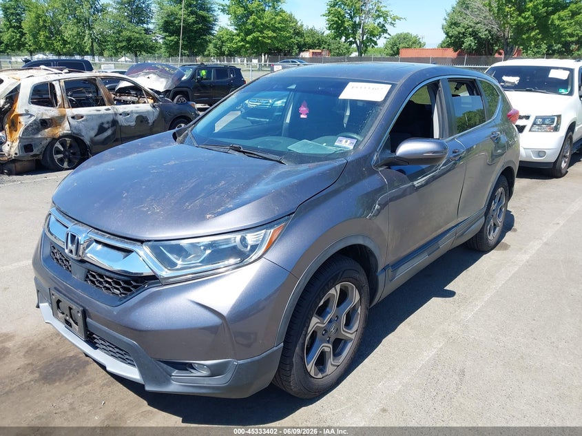 2019 Honda Cr-v VIN 7FARW2H56KE050752 IAAI salvage auction — ROOF, Salvage Title, sold $7,500 on 2026-07-30 (photo 2)