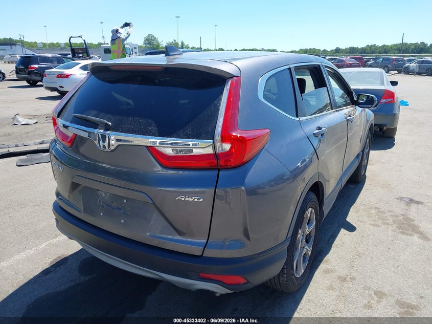 2019 Honda Cr-v VIN 7FARW2H56KE050752 IAAI salvage auction — ROOF, Salvage Title, sold $7,500 on 2026-07-30 (photo 4)