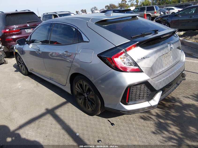 2018 Honda Civic VIN SHHFK7H55JU424420 IAAI salvage auction — FRONT END, Salvage Title, sold $6,750 on 2026-07-16 (photo 3)