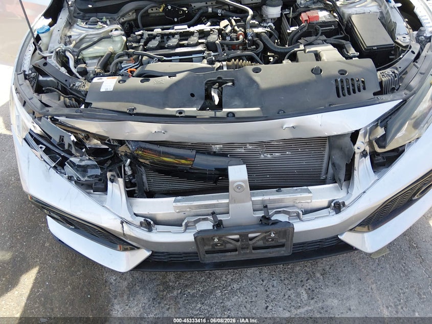 2018 Honda Civic VIN SHHFK7H55JU424420 IAAI salvage auction — FRONT END, Salvage Title, sold $6,750 on 2026-07-16 (photo 6)