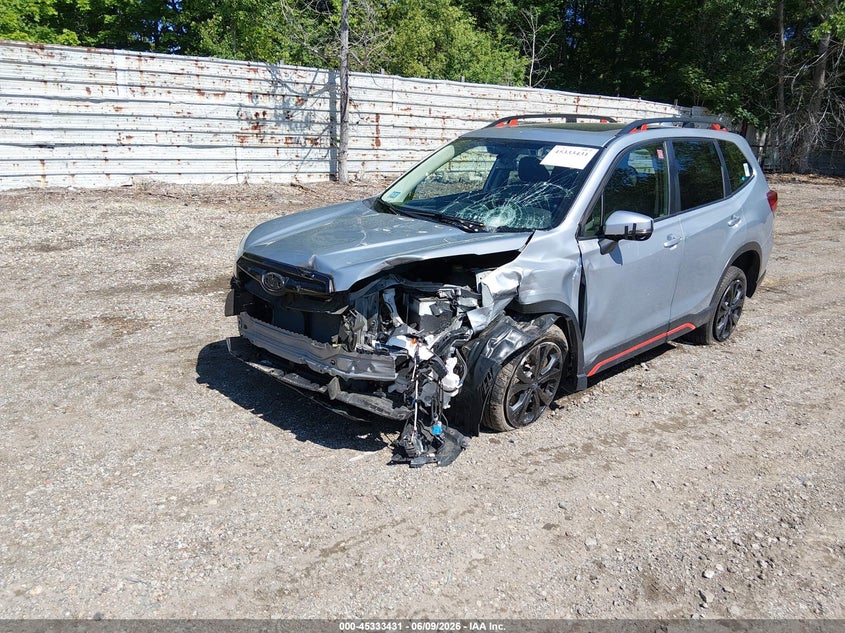 2021 Subaru Forester VIN JF2SKARC2MH489080 IAAI salvage auction — FRONT END, Salvage Title, sold $3,150 on 2026-07-12 (photo 2)