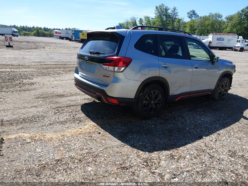 2021 Subaru Forester VIN JF2SKARC2MH489080 IAAI salvage auction — FRONT END, Salvage Title, sold $3,150 on 2026-07-12 (photo 4)
