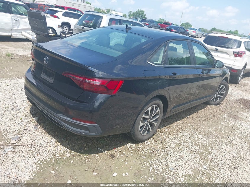 2024 Volkswagen Jetta VIN 3VW5M7BU4RM046800 IAAI salvage auction — HAIL, Salvage (Iowa), sold $10,300 on 2026-07-28 (photo 4)