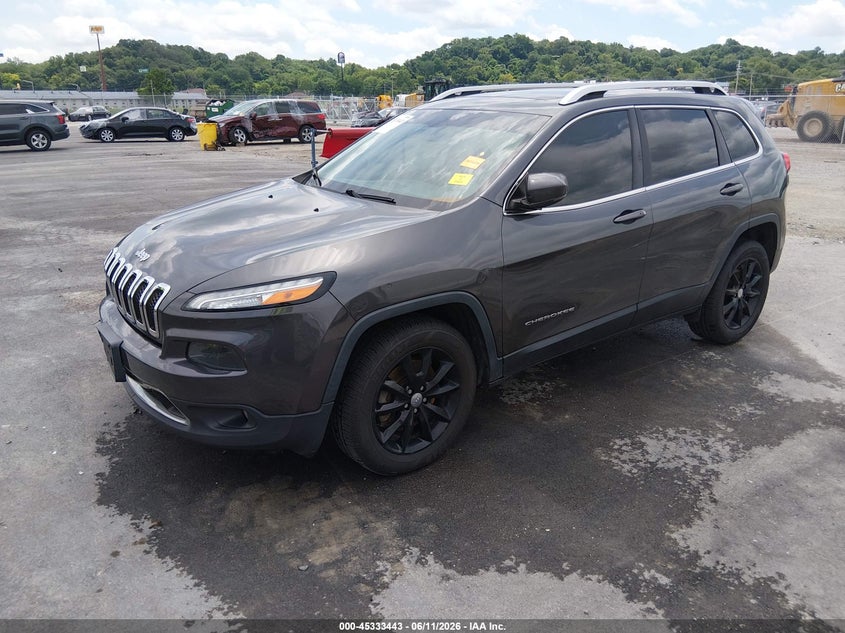 2015 Jeep Cherokee VIN 1C4PJMDS6FW704773 IAAI salvage auction — RIGHT FRONT, Salvage (Missouri), sold $1,100 on 2026-07-10 (photo 2)