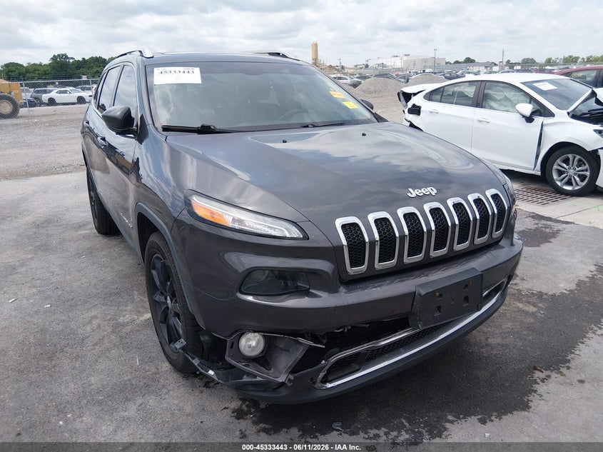 2015 Jeep Cherokee VIN 1C4PJMDS6FW704773 IAAI salvage auction — RIGHT FRONT, Salvage (Missouri), sold $1,100 on 2026-07-10 (photo 6)