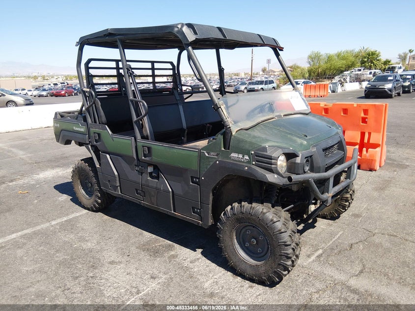 2016 Kawasaki VIN JKBAFSB15GB505380 IAAI salvage auction — FRONT END, Original (Texas), sold $3,650 on 2026-07-07 (photo 1)
