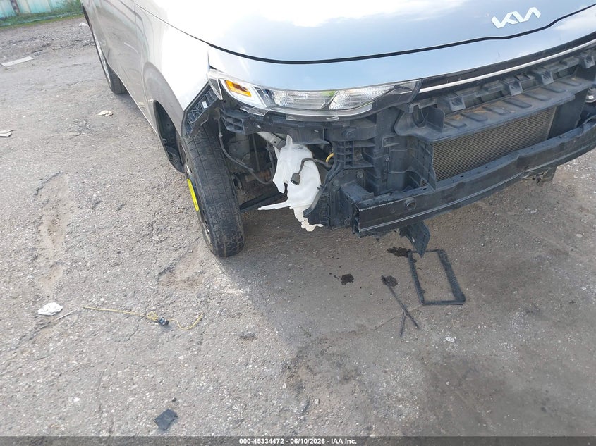2022 Kia Soul VIN KNDJ23AU6N7808109 IAAI salvage auction — FRONT END, Salvage Title, sold $2,100 on 2026-08-02 (photo 6)