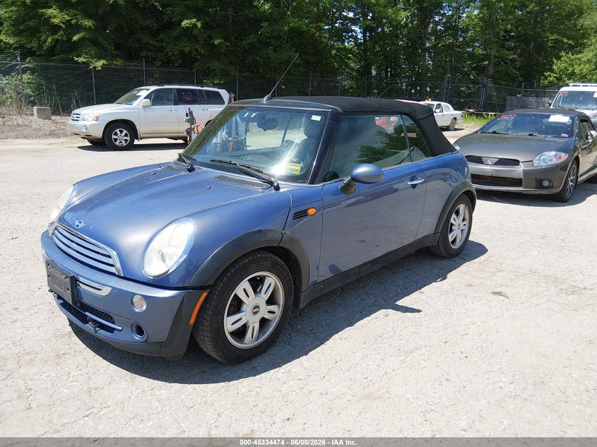 2005 Mini Cooper VIN WMWRF33575TF63633 IAAI salvage auction — NORMAL WEAR, Original (Maine), sold $300 on 2026-07-13 (photo 2)