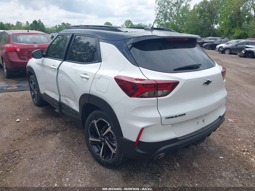 2023 Chevrolet Trailblazer VIN KL79MTSL9PB167800 IAAI salvage auction — SIDE, Salvage (Ohio), sold $6,800 on 2026-07-31 (photo 3)