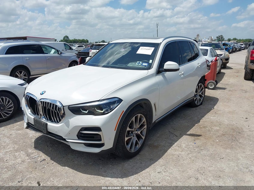 2022 BMW X5 VIN 5UXCR6C01N9L84650 IAAI salvage auction — FRONT & REAR, Salvage Title, sold $27,900 on 2026-07-07 (photo 2)