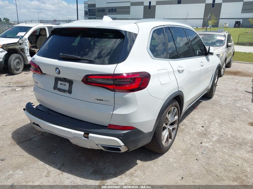 2022 BMW X5 VIN 5UXCR6C01N9L84650 IAAI salvage auction — FRONT & REAR, Salvage Title, sold $27,900 on 2026-07-07 (photo 4)