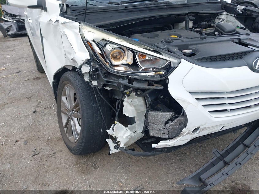 2014 Hyundai Tucson VIN KM8JT3AF4EU926901 IAAI salvage auction — FRONT END, Rebuildable (Florida), sold $1,500 on 2026-07-27 (photo 6)