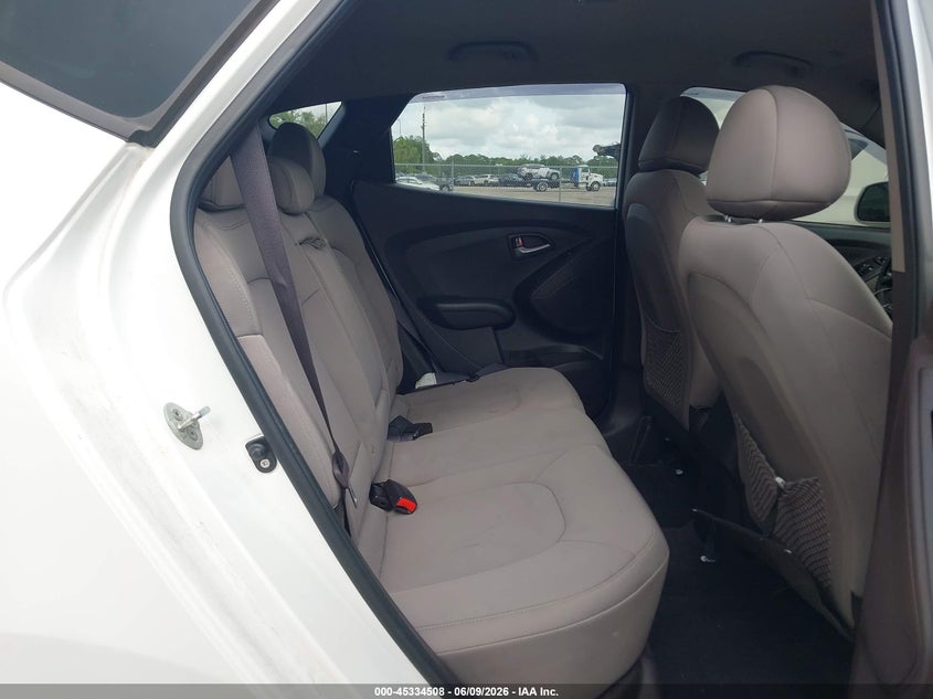 2014 Hyundai Tucson VIN KM8JT3AF4EU926901 IAAI salvage auction — FRONT END, Rebuildable (Florida), sold $1,500 on 2026-07-27 (photo 8)