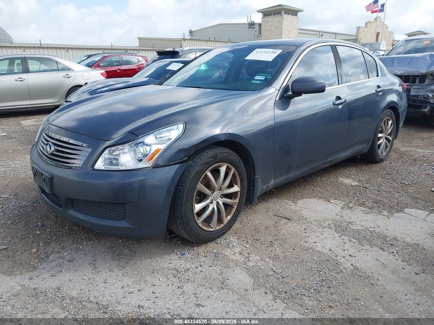 2008 Infiniti G VIN JNKBV61E28M223179 IAAI salvage auction — NORMAL WEAR, Original (Texas), sold $350 on 2026-07-06 (photo 2)