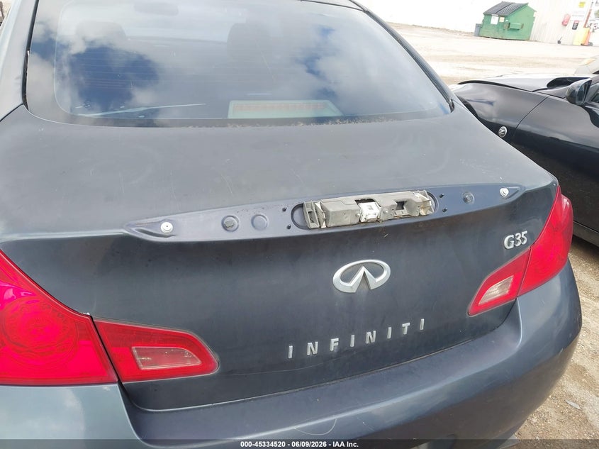 2008 Infiniti G VIN JNKBV61E28M223179 IAAI salvage auction — NORMAL WEAR, Original (Texas), sold $350 on 2026-07-06 (photo 6)