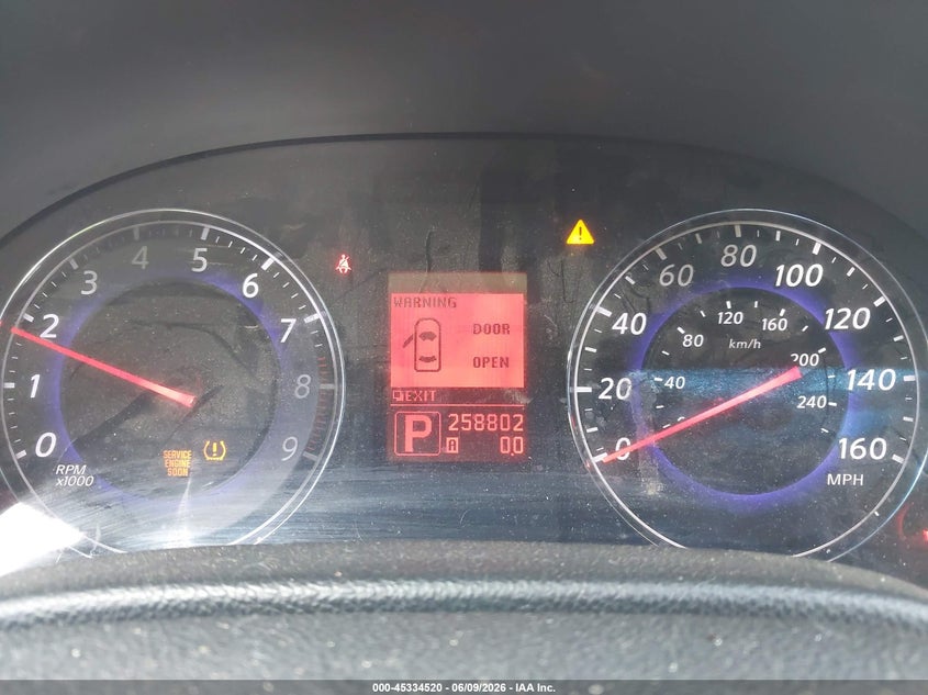 2008 Infiniti G VIN JNKBV61E28M223179 IAAI salvage auction — NORMAL WEAR, Original (Texas), sold $350 on 2026-07-06 (photo 7)