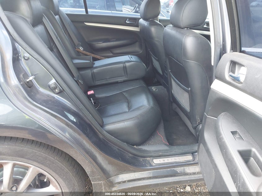 2008 Infiniti G VIN JNKBV61E28M223179 IAAI salvage auction — NORMAL WEAR, Original (Texas), sold $350 on 2026-07-06 (photo 8)