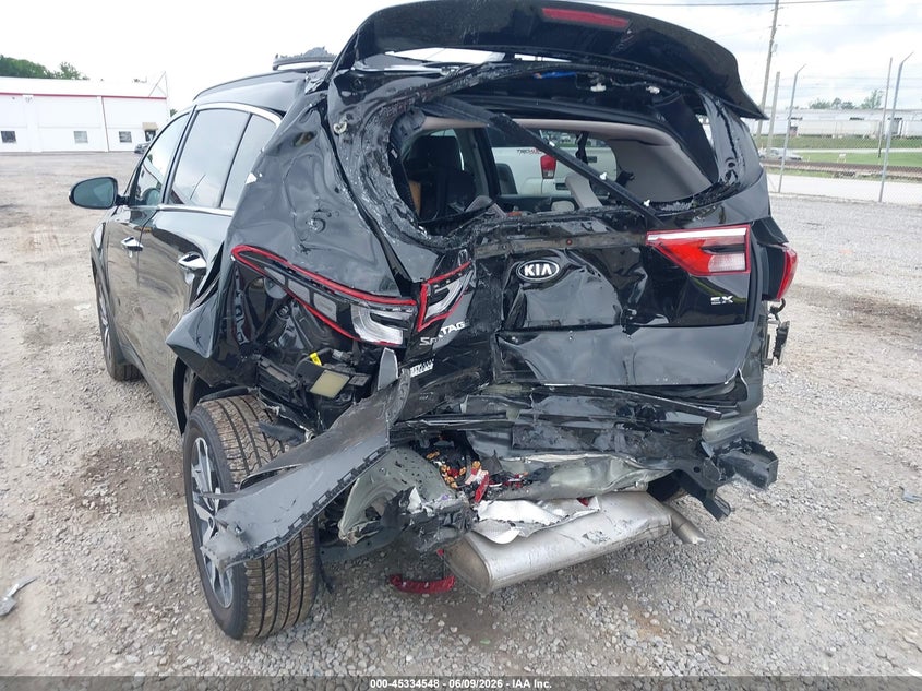 2019 Kia Sportage VIN KNDPN3AC2K7500648 IAAI salvage auction — REAR END, Salvage Title, sold $2,100 on 2026-07-17 (photo 6)