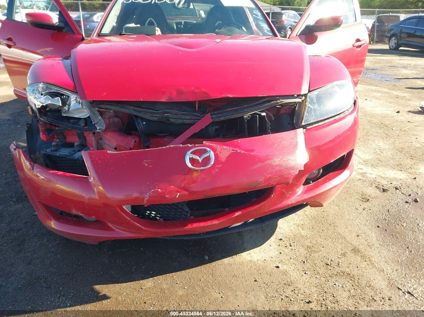 2005 Mazda Rx-8 VIN JM1FE173650147173 IAAI salvage auction — FRONT END, Clear (Indiana), sold $225 on 2026-07-21 (photo 6)