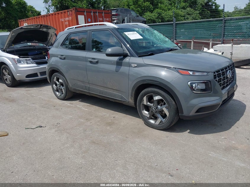 2021 Hyundai Venue VIN KMHRC8A33MU072598 IAAI salvage auction — FRONT END, Salvage - Greater Than 75% (Maryland), sold $2,400 on 2026-07-16 (photo 1)