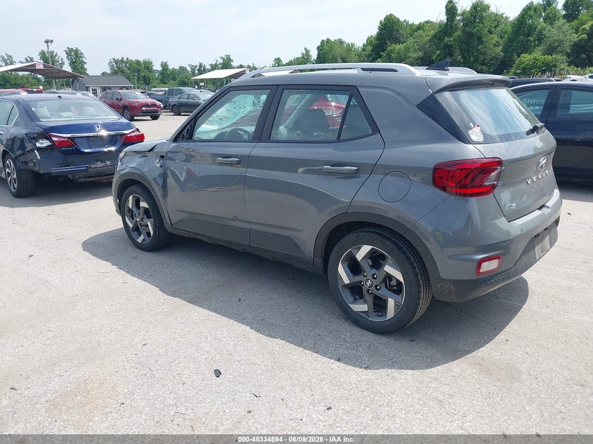 2021 Hyundai Venue VIN KMHRC8A33MU072598 IAAI salvage auction — FRONT END, Salvage - Greater Than 75% (Maryland), sold $2,400 on 2026-07-16 (photo 3)
