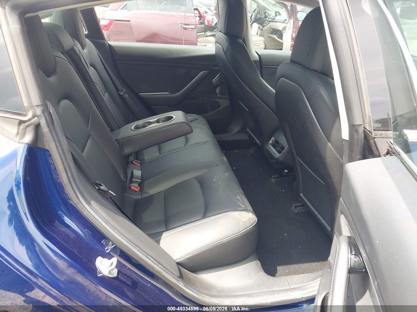 2018 Tesla Model 3 VIN 5YJ3E1EA5JF124810 IAAI salvage auction — REAR END, Salvage Title, sold $7,100 on 2026-07-15 (photo 8)