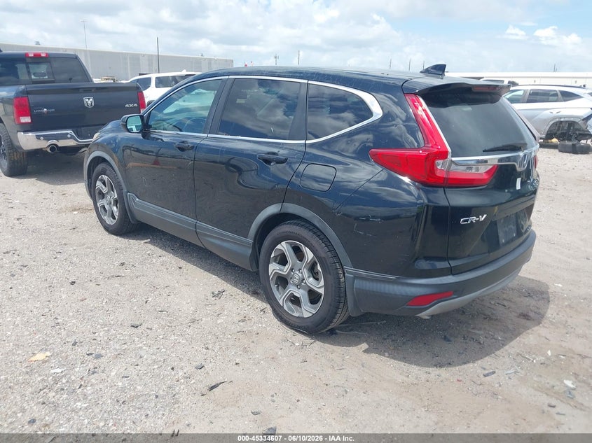 2017 Honda Cr-v VIN 7FARW1H87HE043970 IAAI salvage auction — HAIL, Original (Texas), sold $6,800 on 2026-07-16 (photo 3)