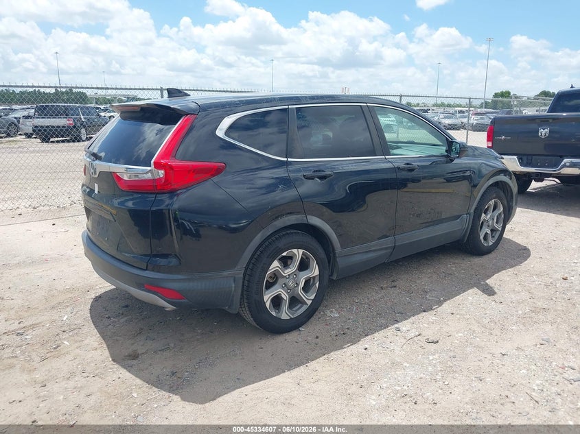 2017 Honda Cr-v VIN 7FARW1H87HE043970 IAAI salvage auction — HAIL, Original (Texas), sold $6,800 on 2026-07-16 (photo 4)