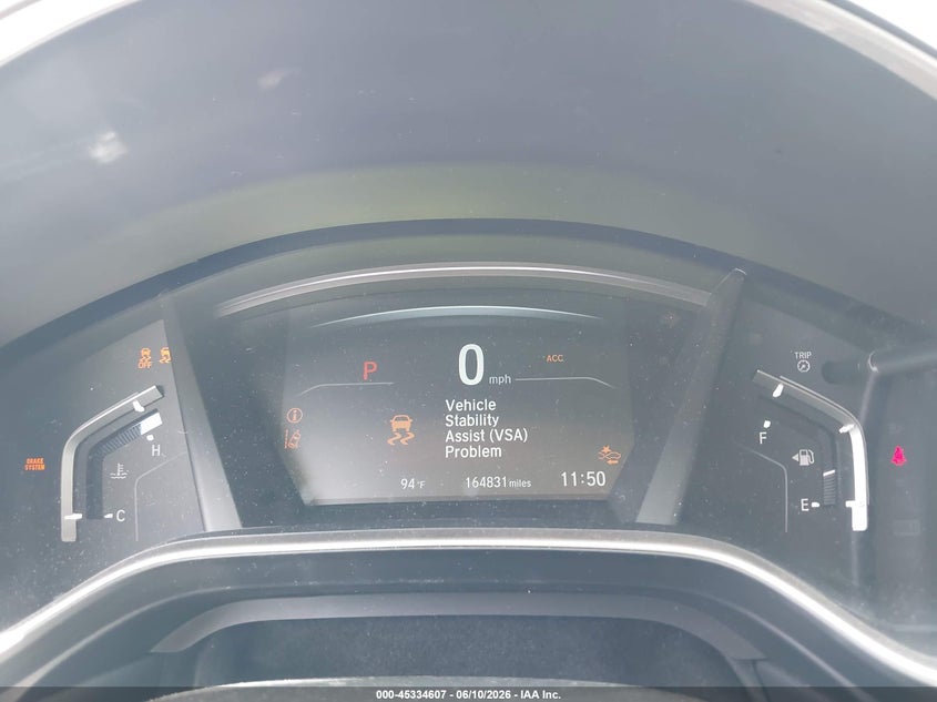 2017 Honda Cr-v VIN 7FARW1H87HE043970 IAAI salvage auction — HAIL, Original (Texas), sold $6,800 on 2026-07-16 (photo 7)