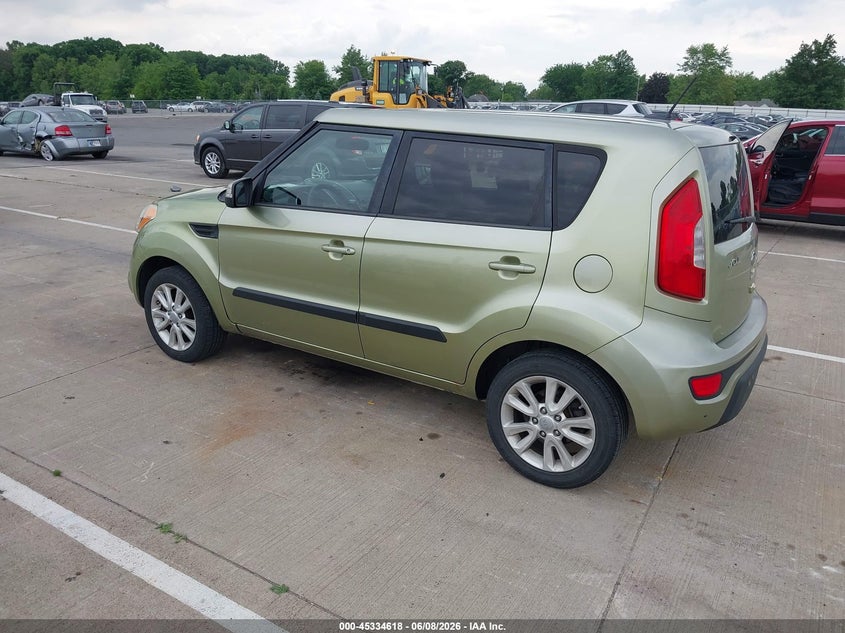 2012 Kia Soul VIN KNDJT2A69C7403691 IAAI salvage auction — FRONT END, Clear (Indiana), sold $475 on 2026-07-17 (photo 3)