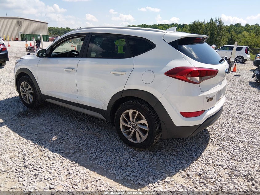 2018 Hyundai Tucson VIN KM8J33A46JU691085 IAAI salvage auction — NORMAL WEAR, Clear (Alabama), sold $4,850 on 2026-07-27 (photo 3)